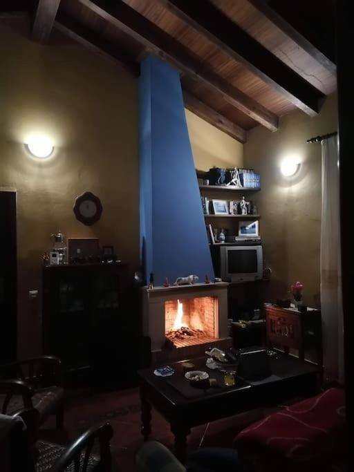 La Casa Azul De Lua Un Lugar Magico Villa Juncedo Buitenkant foto
